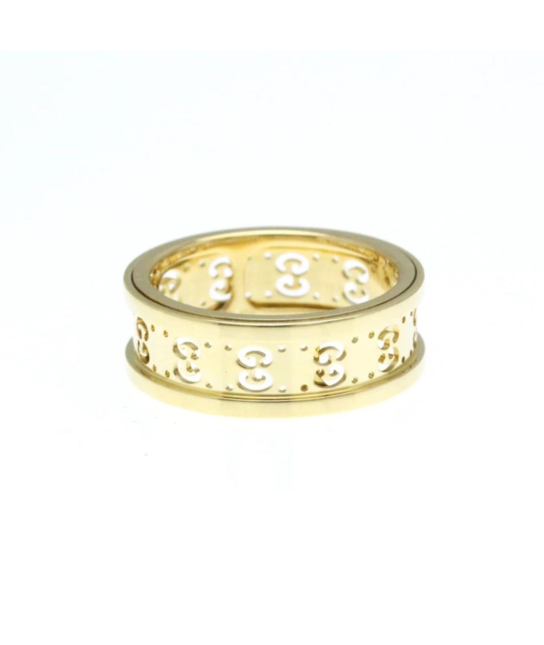 GUCCI Золотое кольцо из желтого золота, фото 9