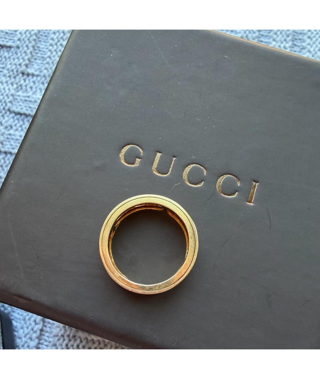 GUCCI Золотое кольцо из желтого золота, фото 5