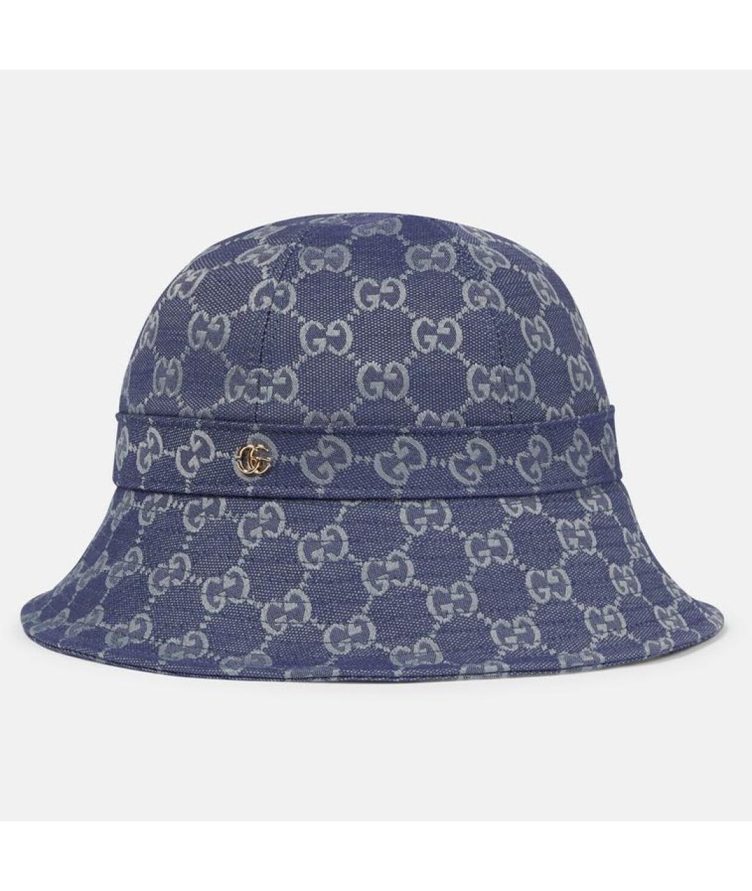 GUCCI Синяя панама, фото 6