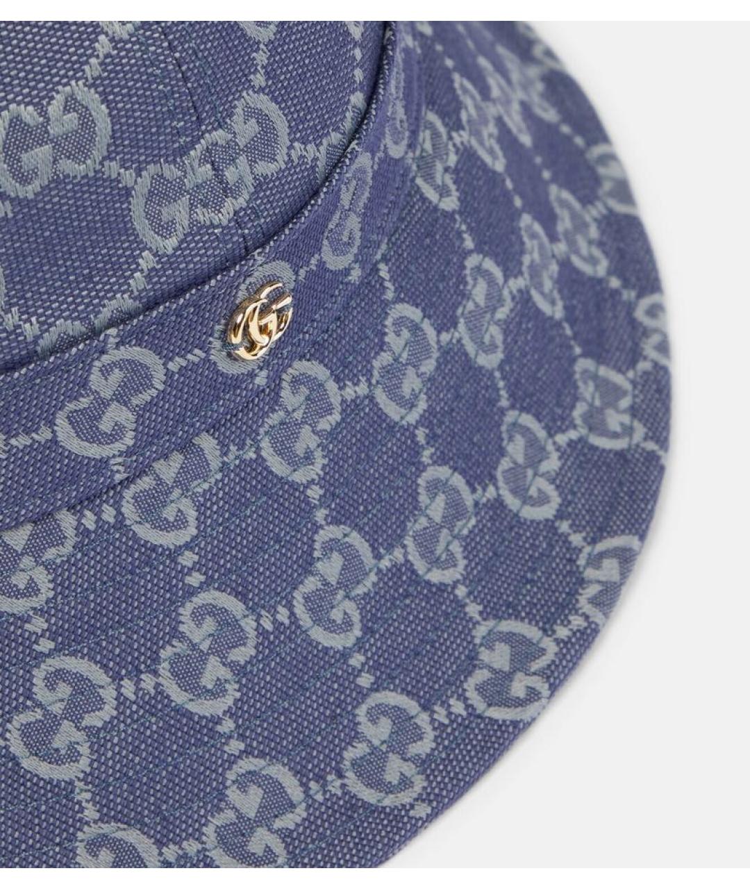 GUCCI Синяя панама, фото 4