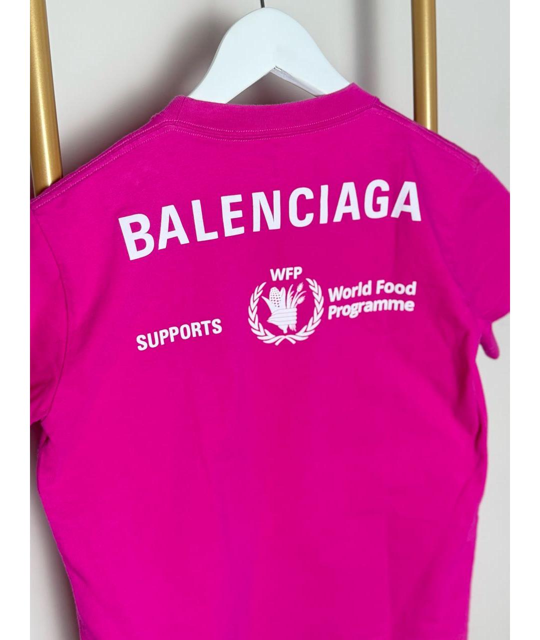 VETEMENTS Розовая футболка, фото 2