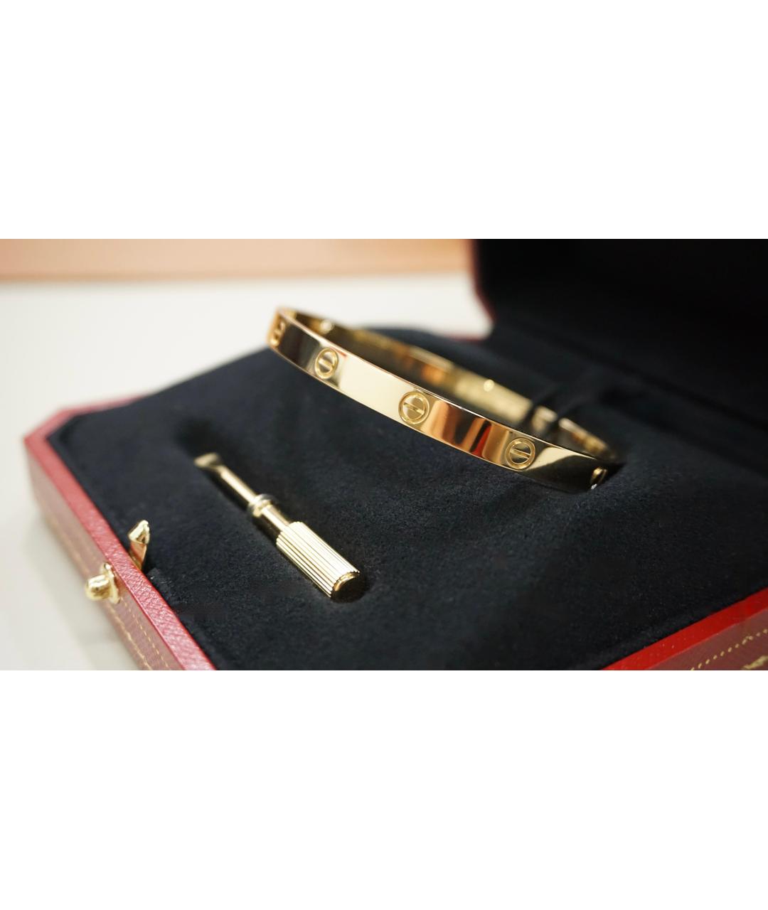 CARTIER Золотой браслет из желтого золота, фото 2