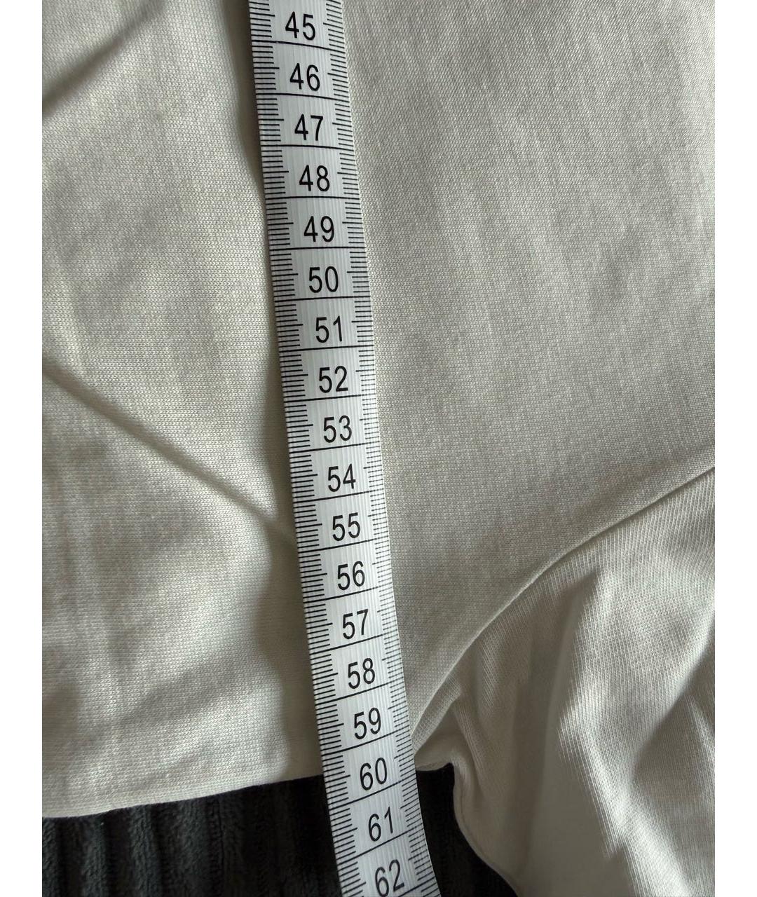 VETEMENTS Белая хлопковая футболка, фото 3