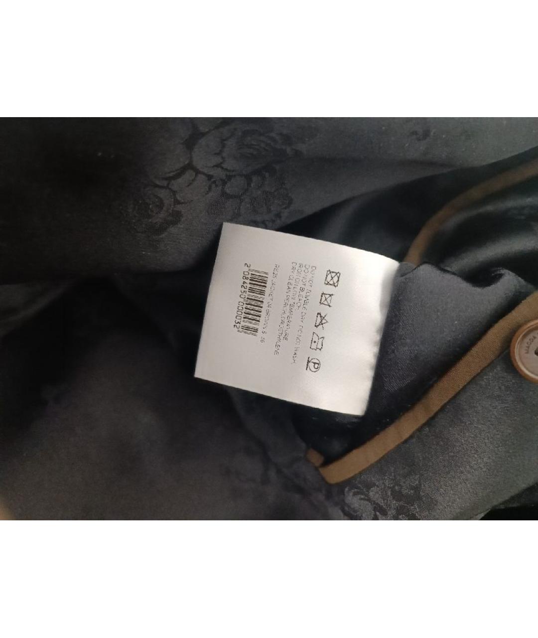 MAGDA BUTRYM Коричневая шелковая куртка, фото 4