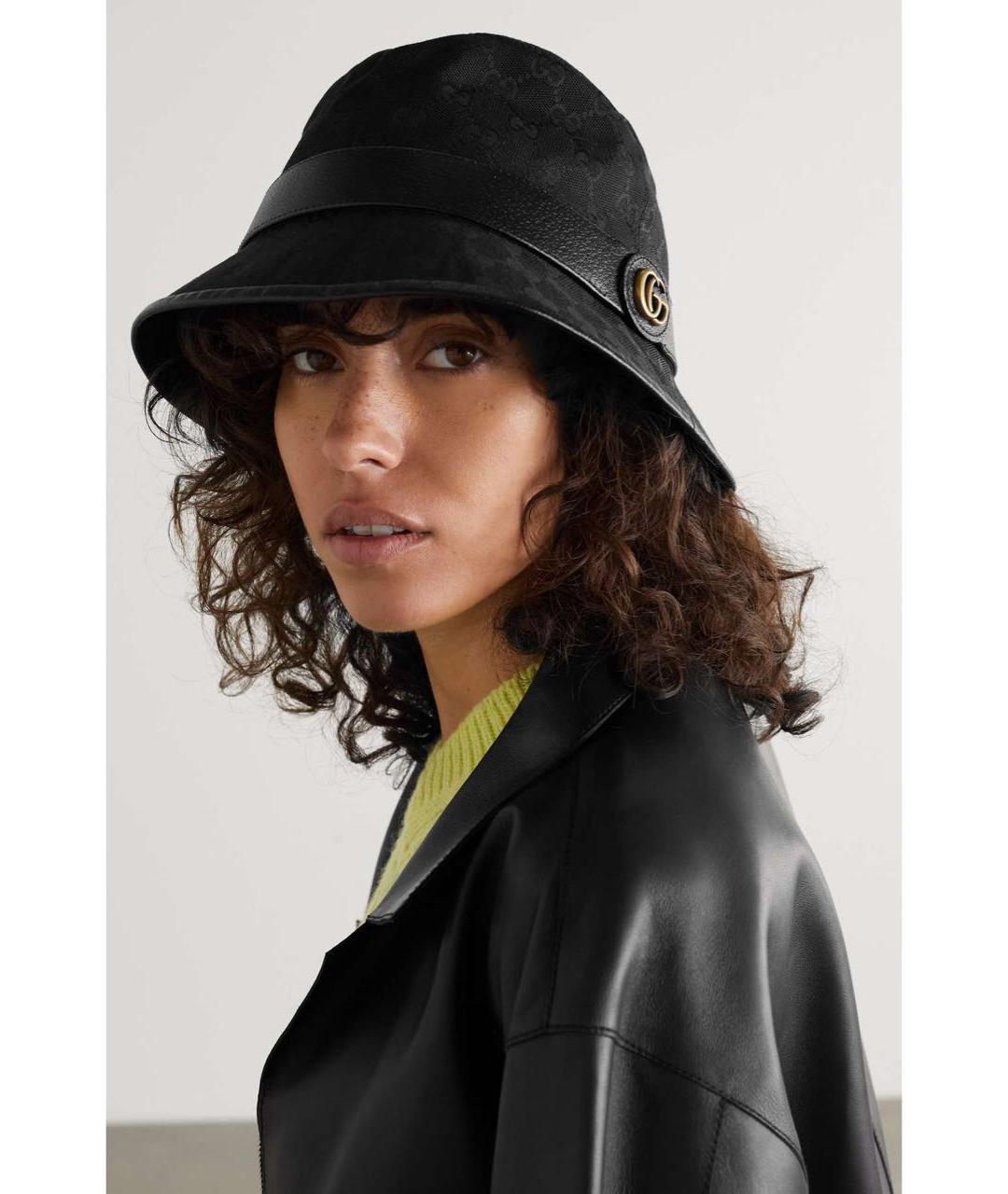 GUCCI Черная панама, фото 3