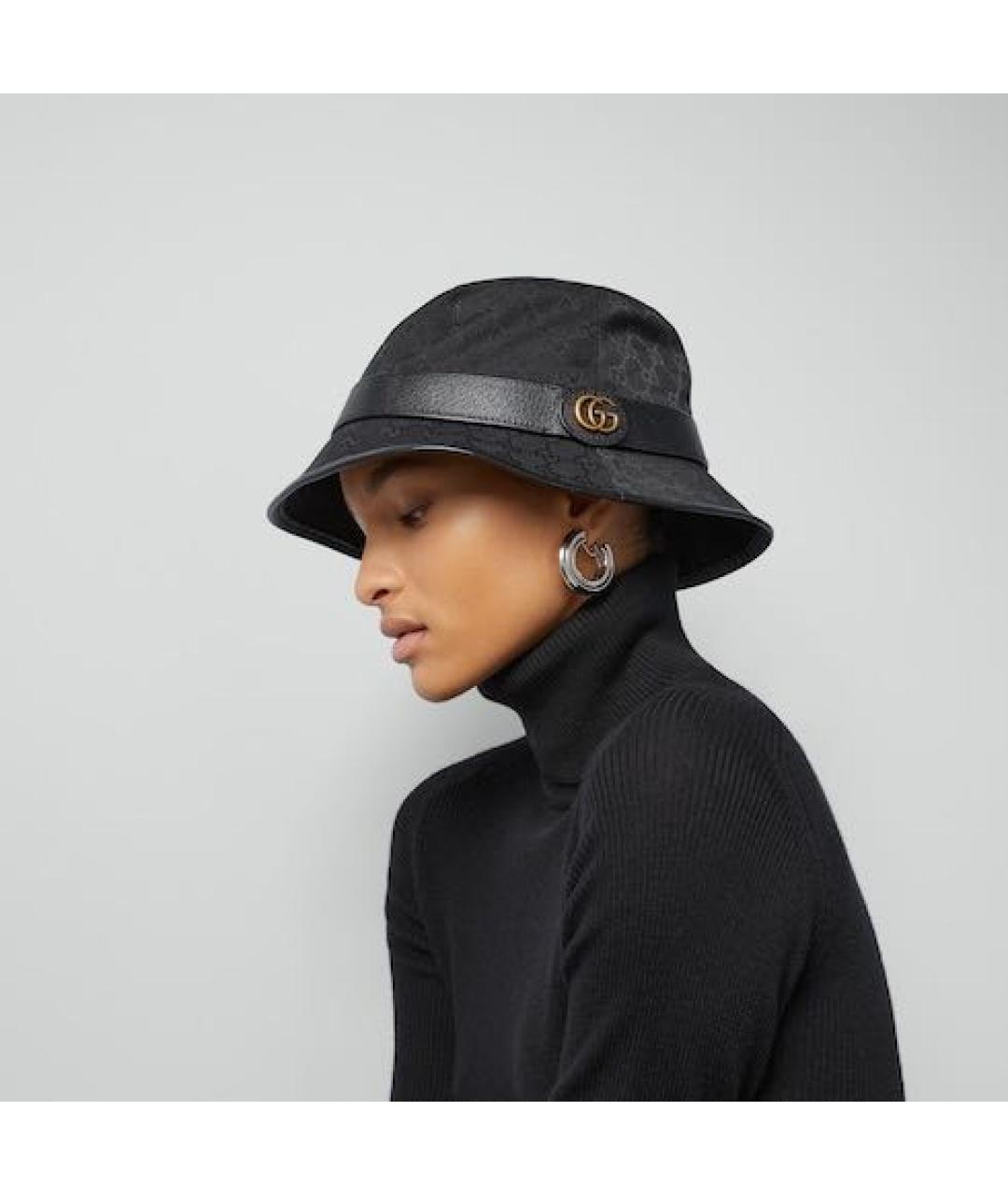 GUCCI Черная панама, фото 4