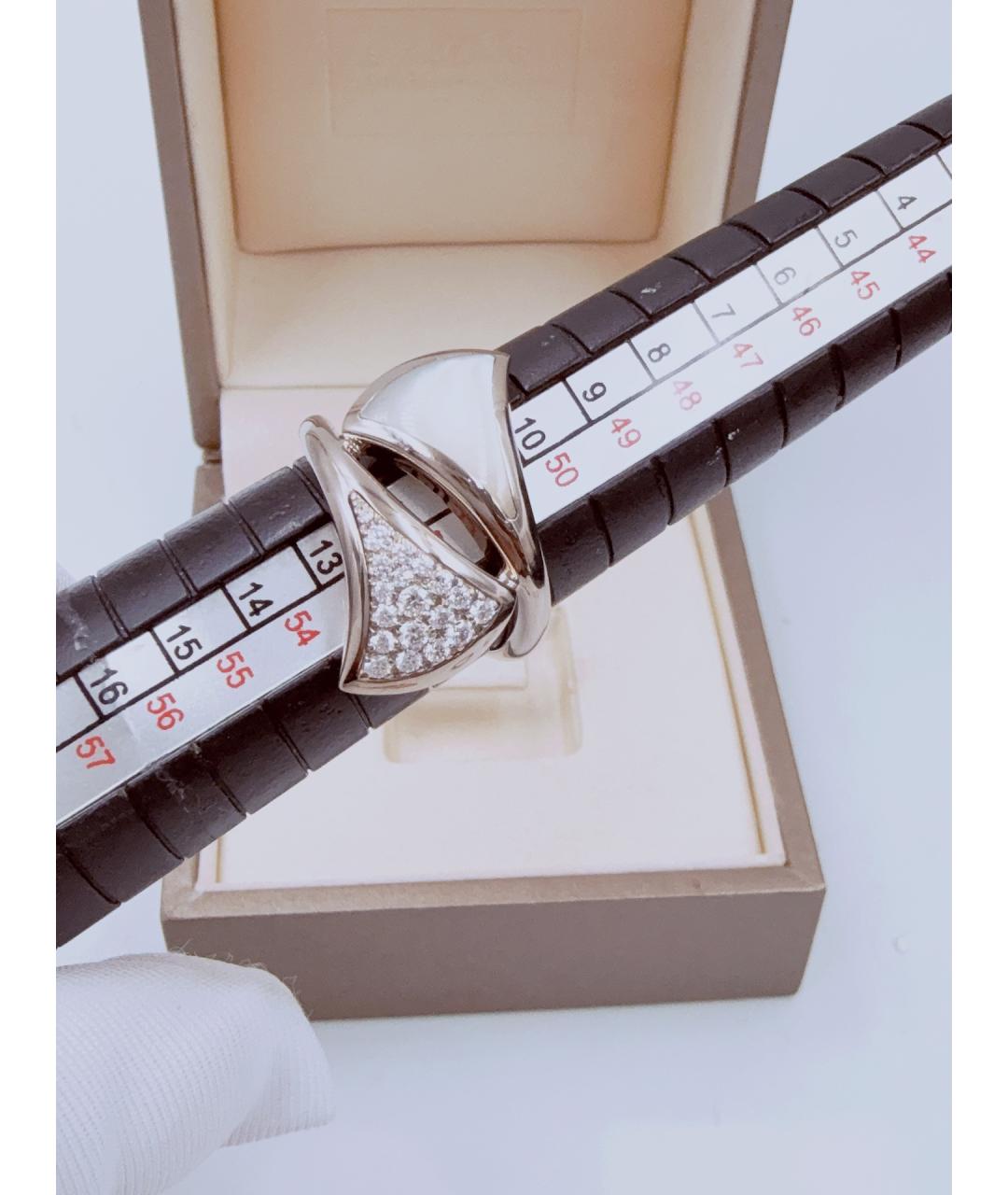 BVLGARI Серебряное кольцо из белого золота, фото 7