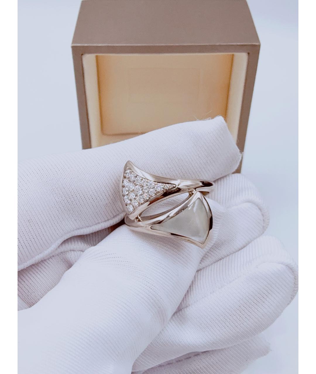 BVLGARI Серебряное кольцо из белого золота, фото 8