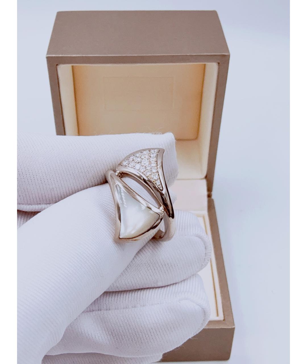 BVLGARI Серебряное кольцо из белого золота, фото 4