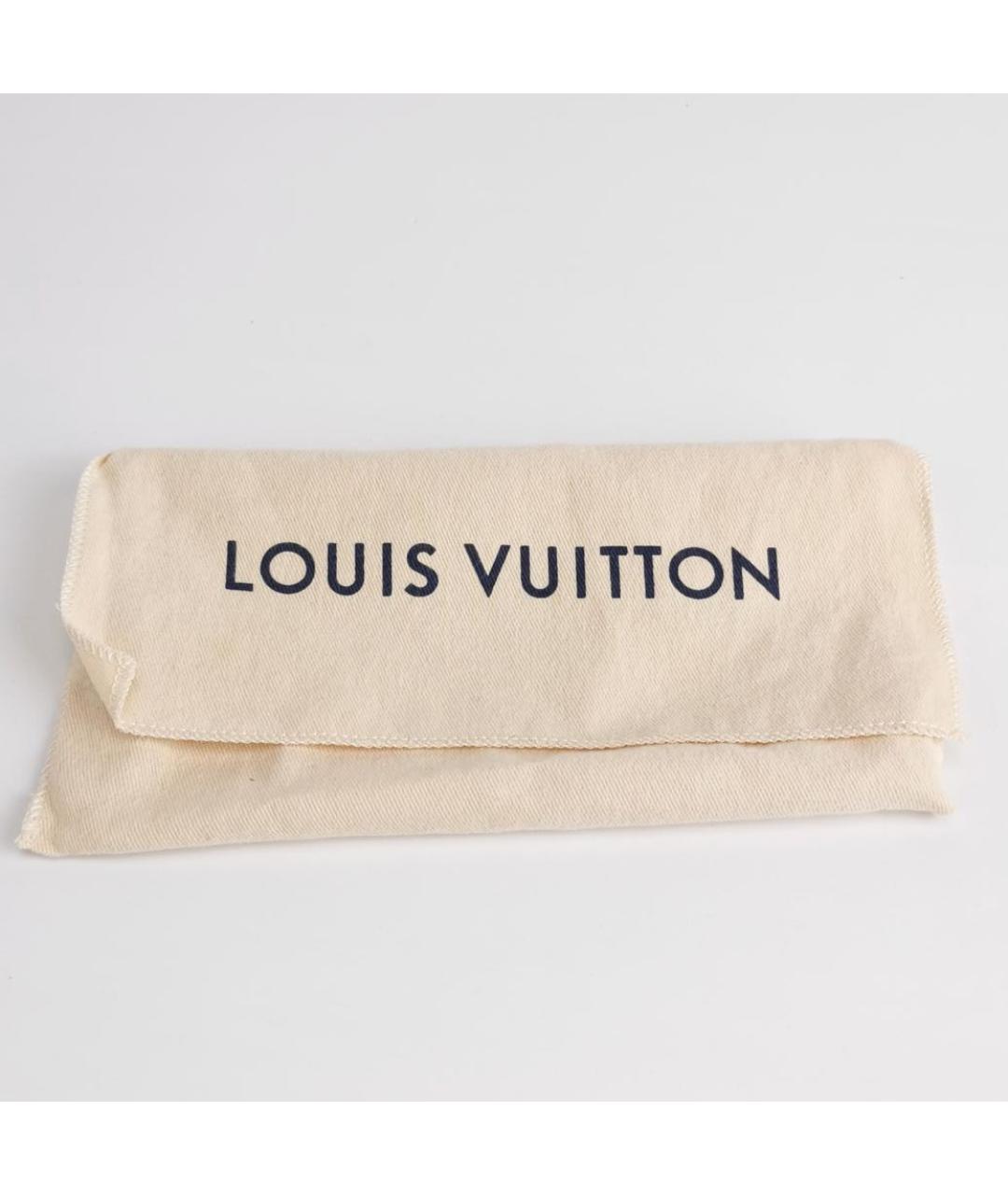 LOUIS VUITTON Коричневая сумка с короткими ручками из искусственной кожи, фото 6