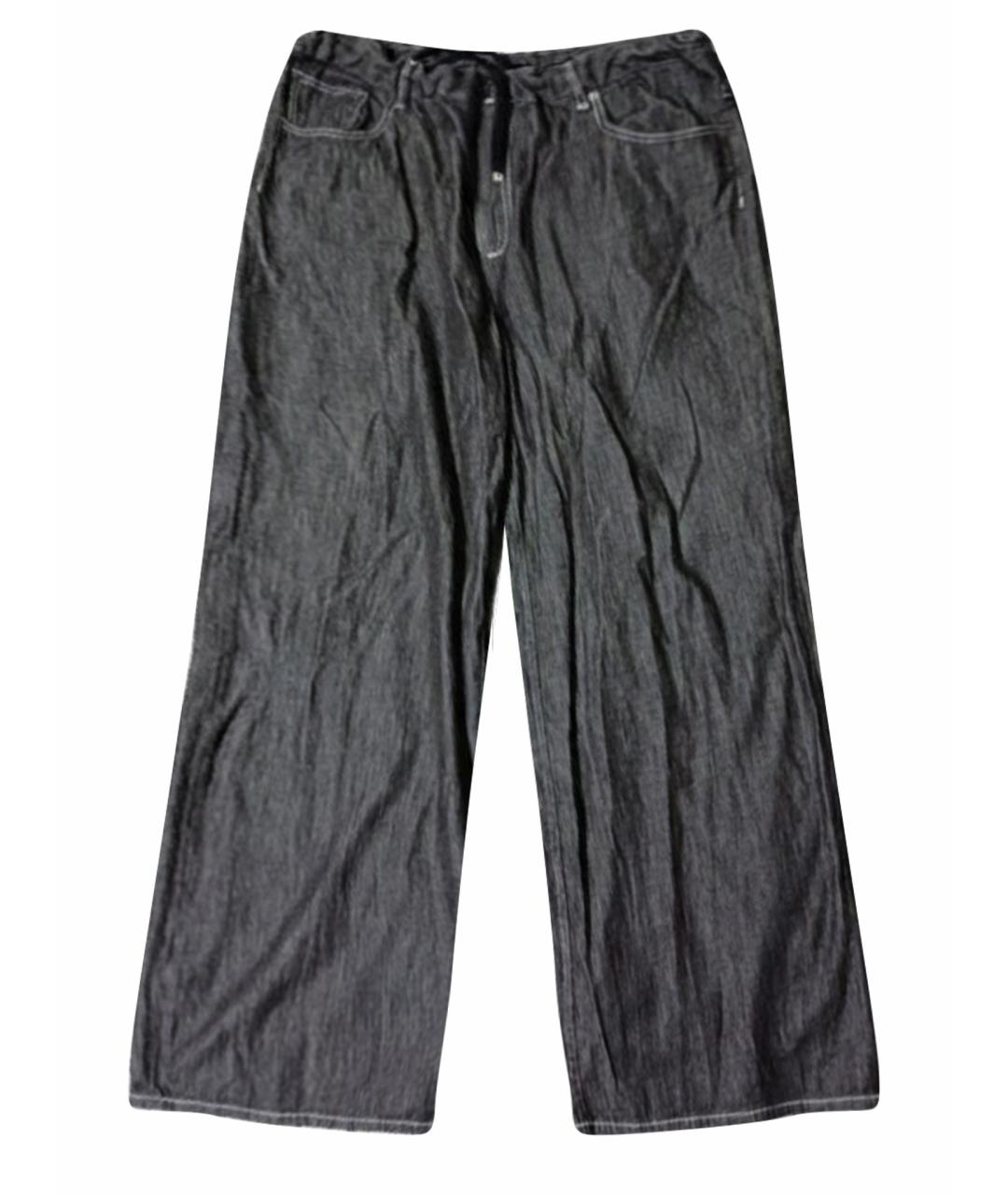 MM6 MAISON MARGIELA Серые прямые джинсы, фото 1