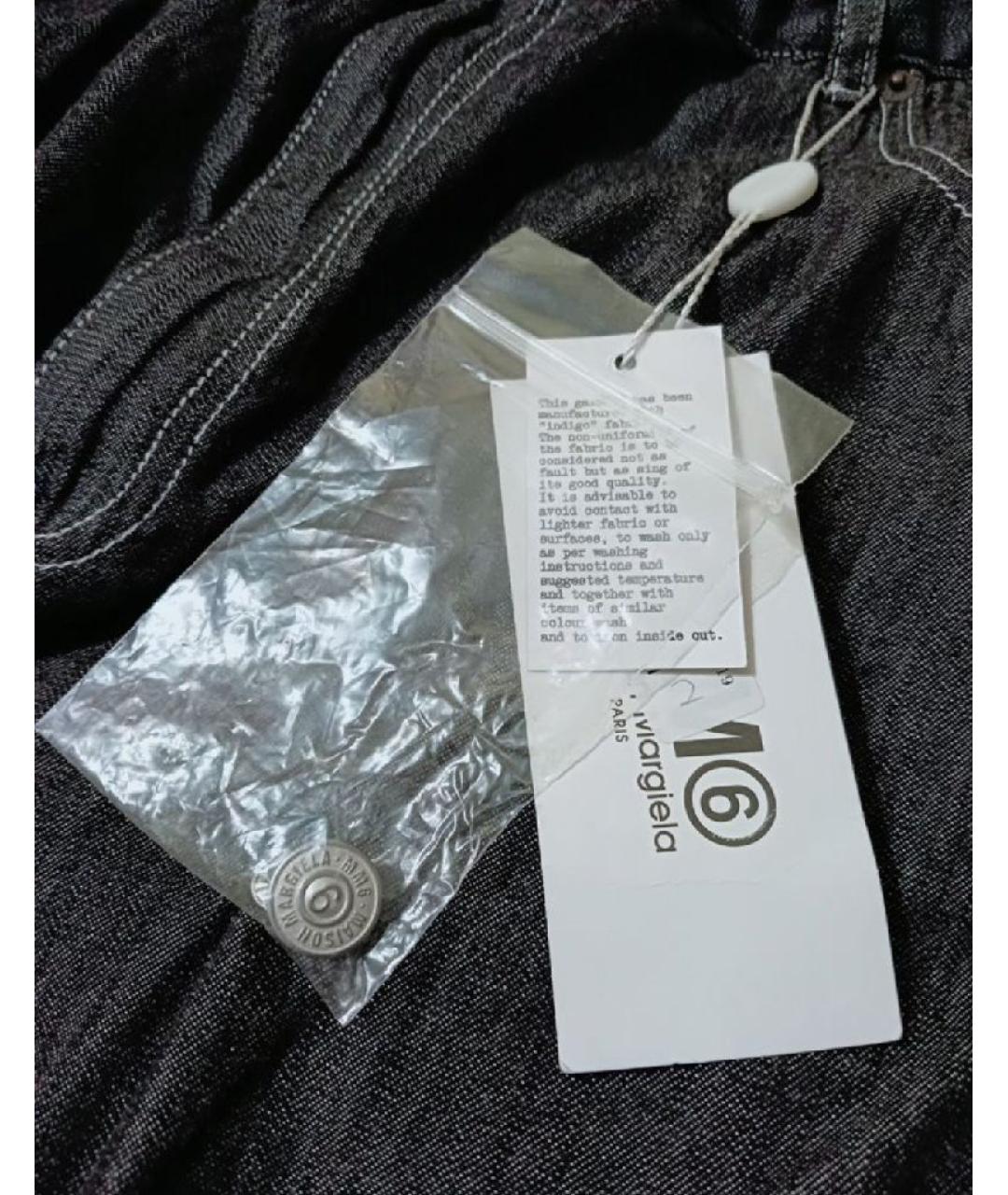 MM6 MAISON MARGIELA Серые прямые джинсы, фото 6