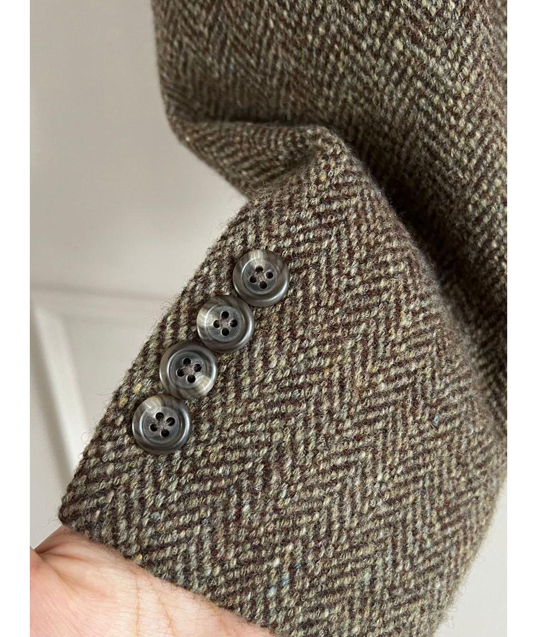 RALPH LAUREN Коричневый жакет/пиджак, фото 7