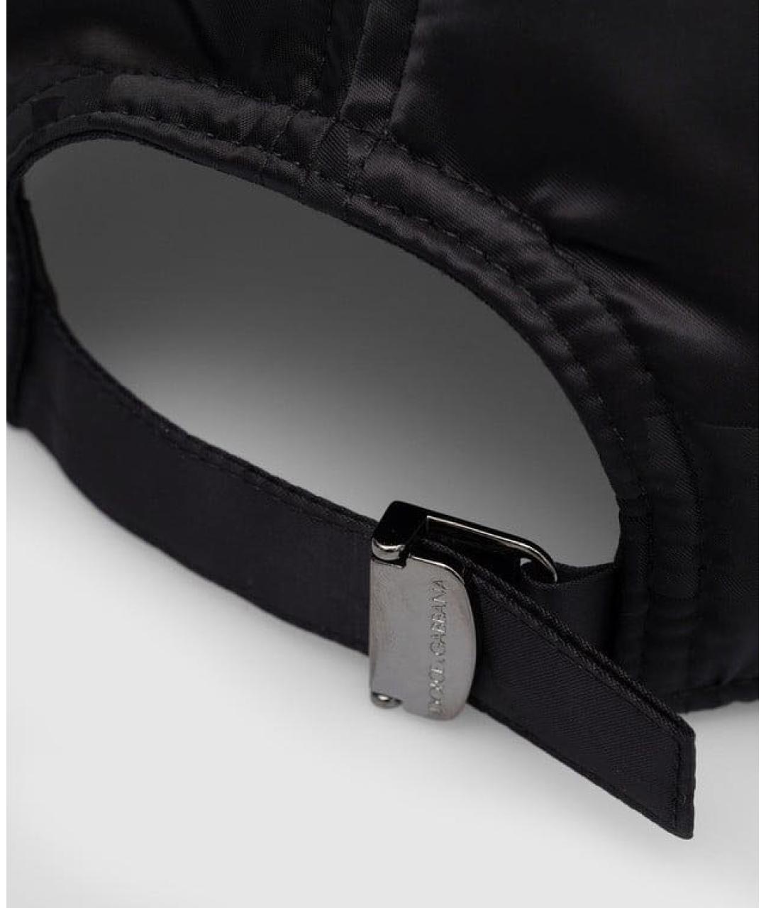 DOLCE&GABBANA Черная кепка/бейсболка, фото 5