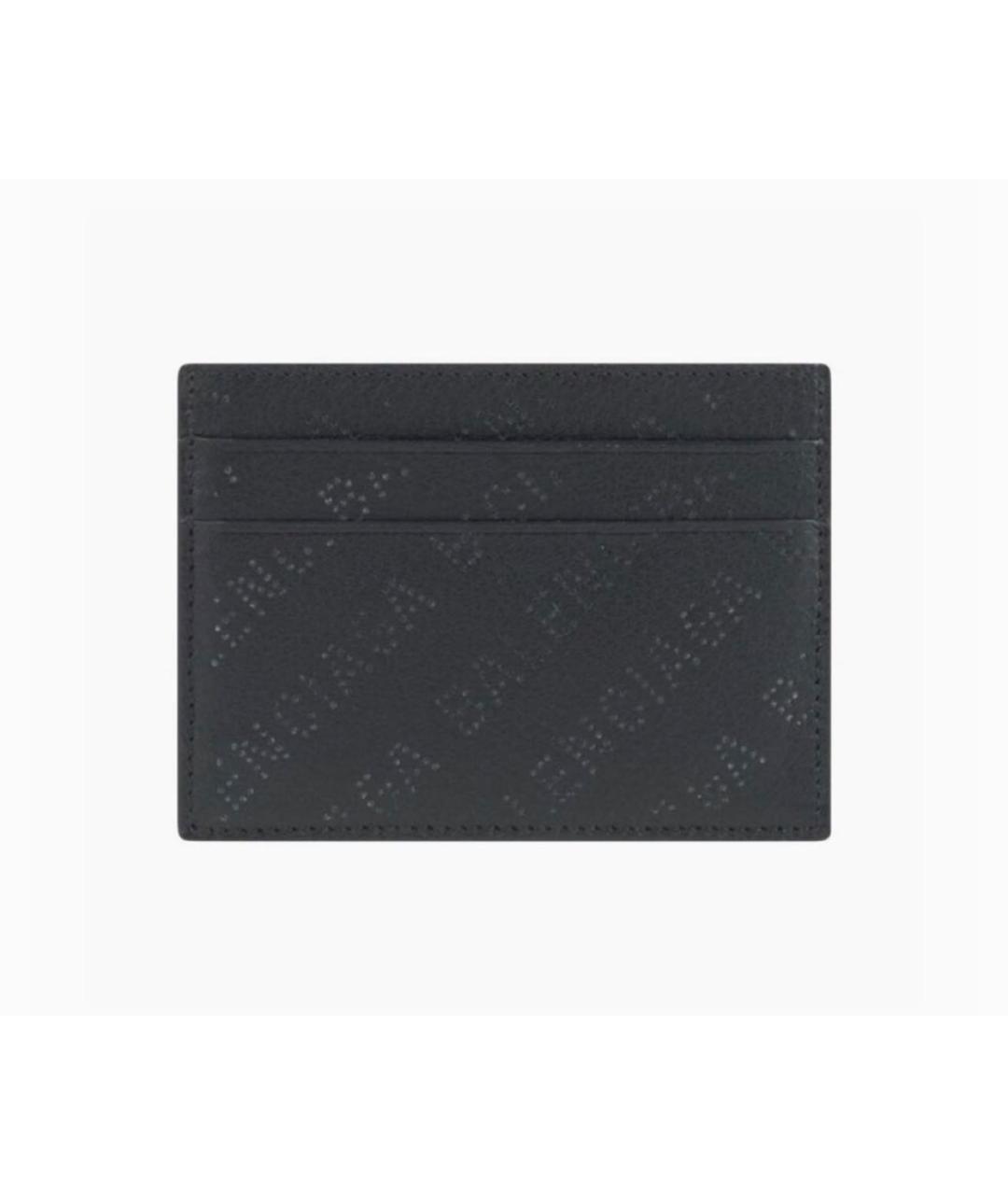 BALENCIAGA Черный кожаный кардхолдер, фото 1