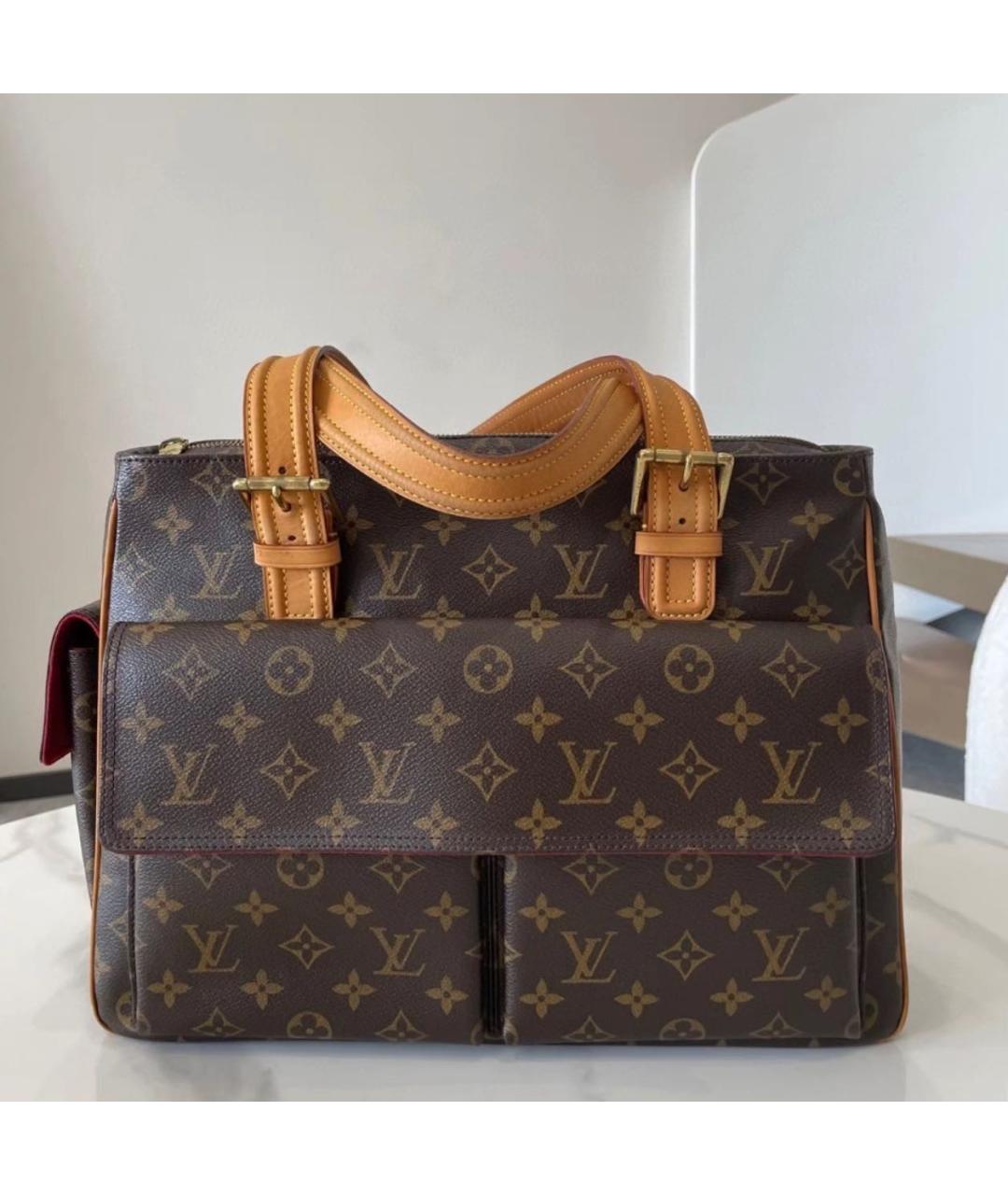 LOUIS VUITTON Коричневая сумка тоут, фото 2