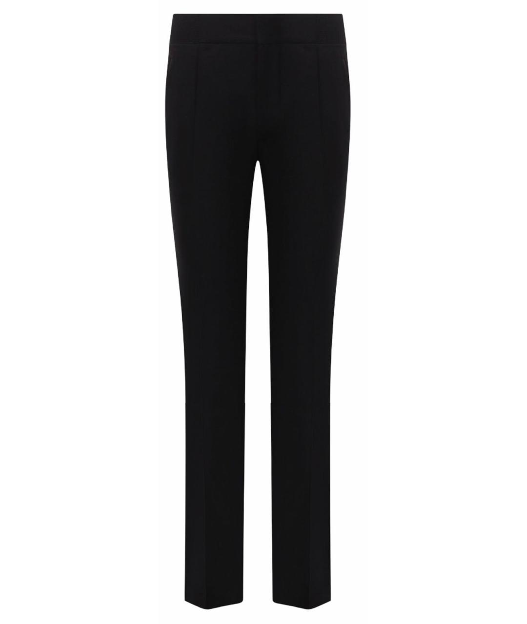 ZILLI Черные шерстяные классические брюки, фото 1