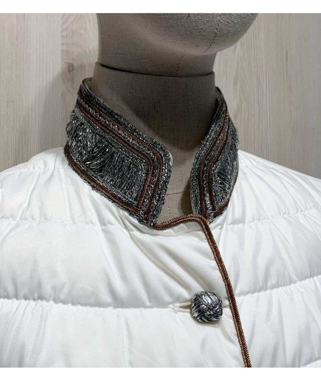 ERMANNO SCERVINO Белый пуховик, фото 3