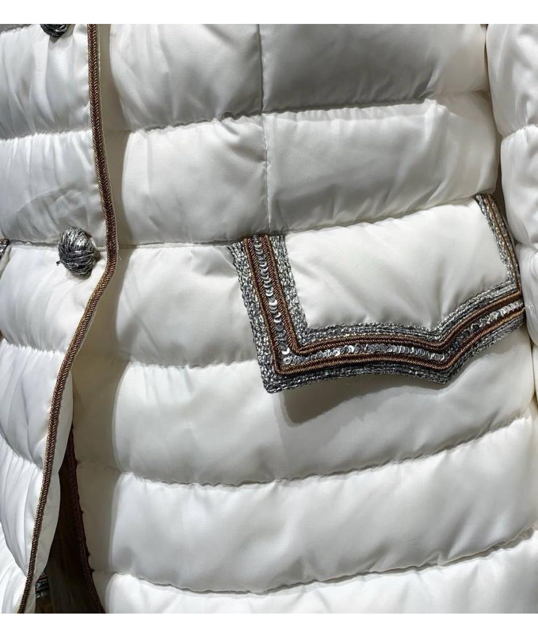 ERMANNO SCERVINO Белый пуховик, фото 5