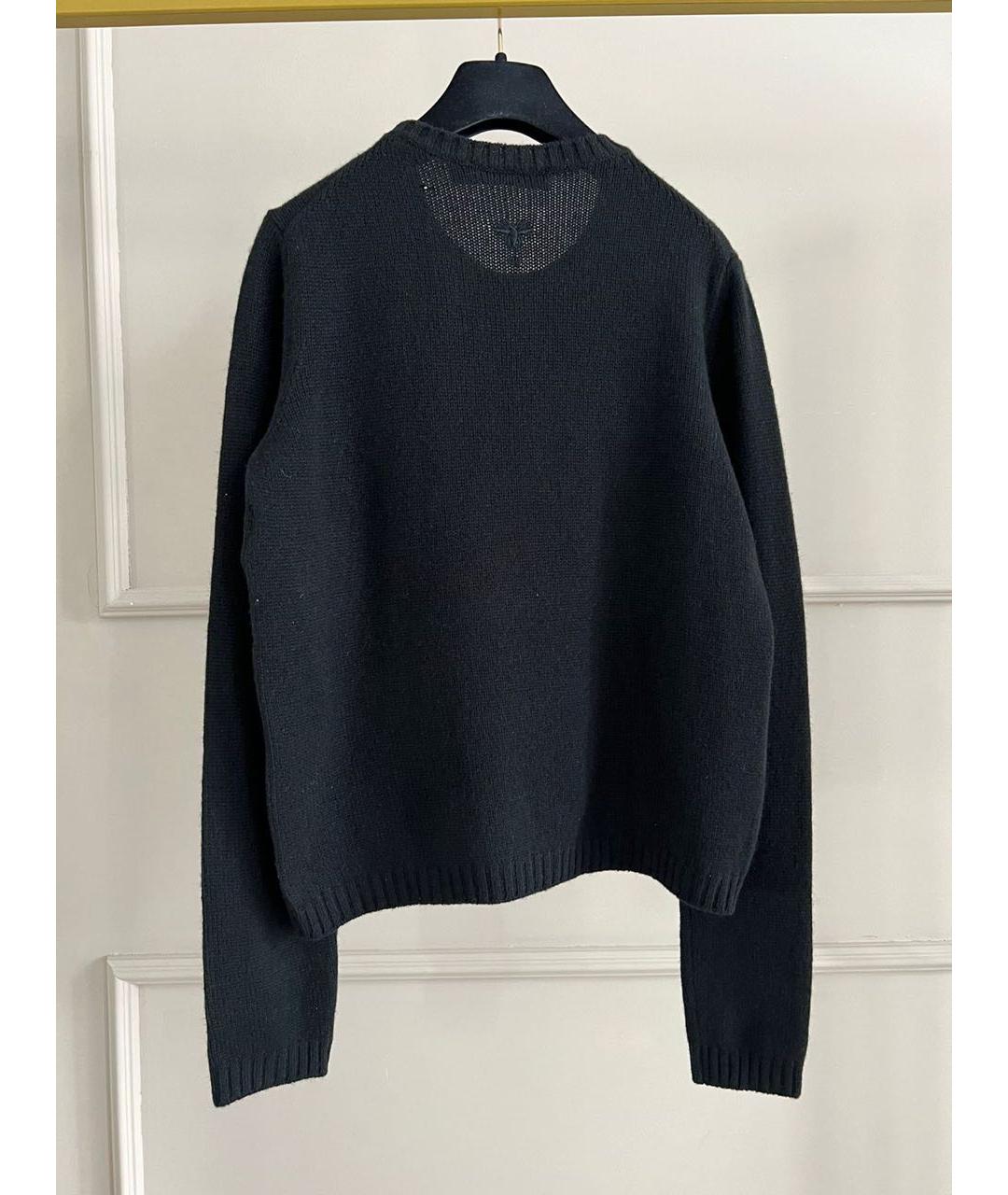 CHRISTIAN DIOR Черный джемпер / свитер, фото 5