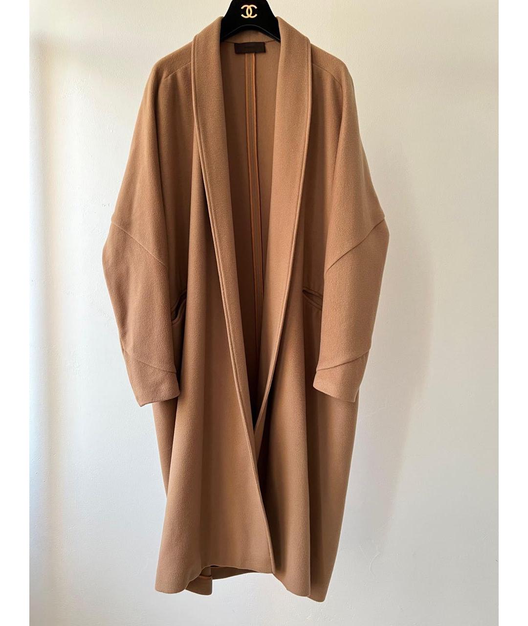 JO NO FUI Коричневое пальто, фото 9