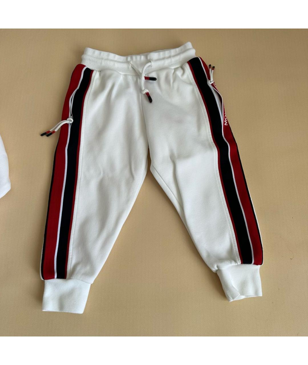 MONCLER Белый хлопковый комплект, фото 7