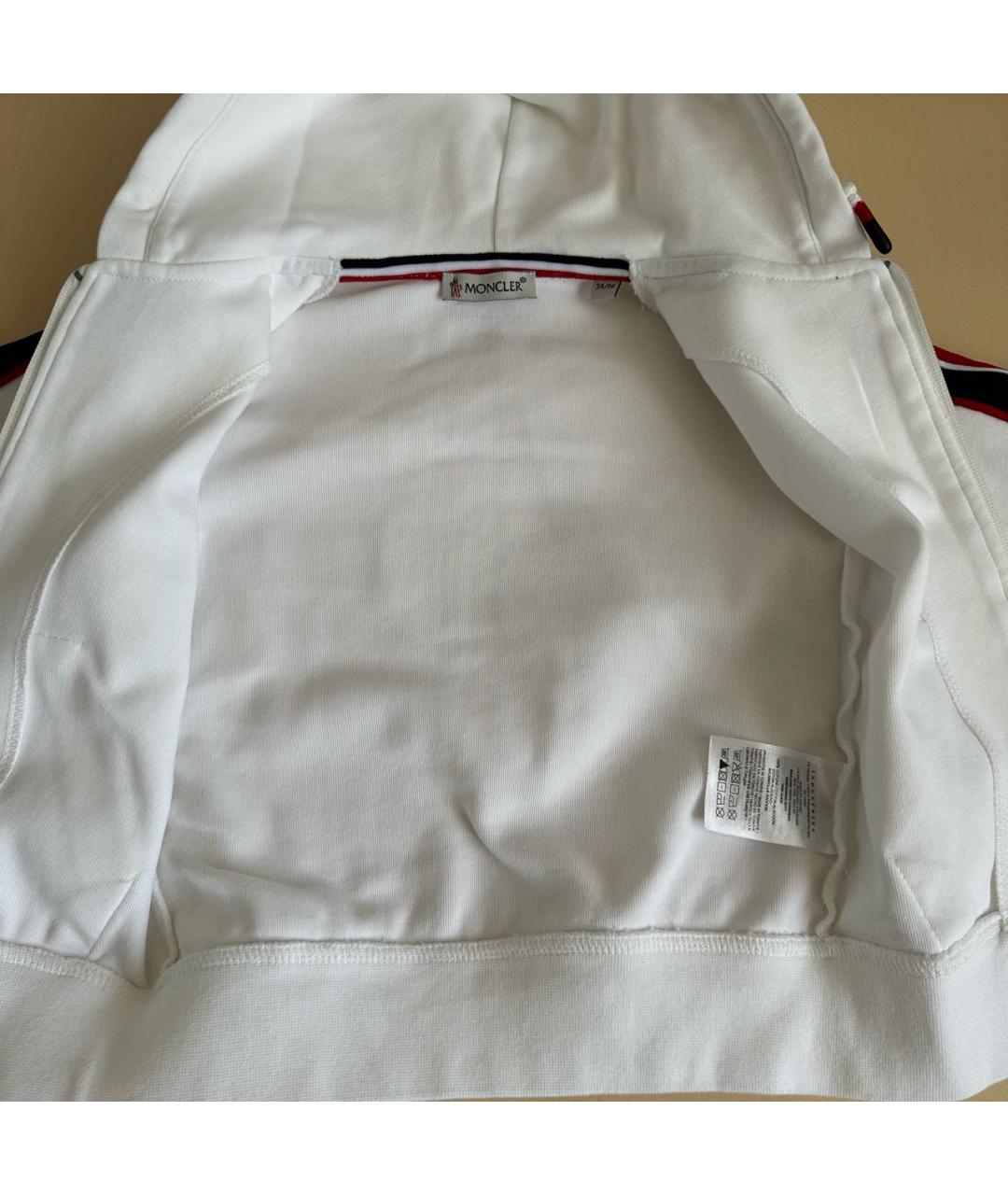 MONCLER Белый хлопковый комплект, фото 4
