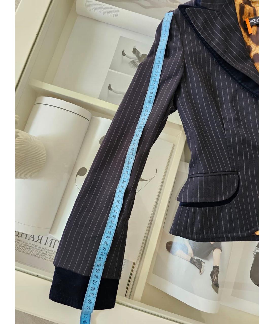 DOLCE&GABBANA Черный жакет/пиджак, фото 8