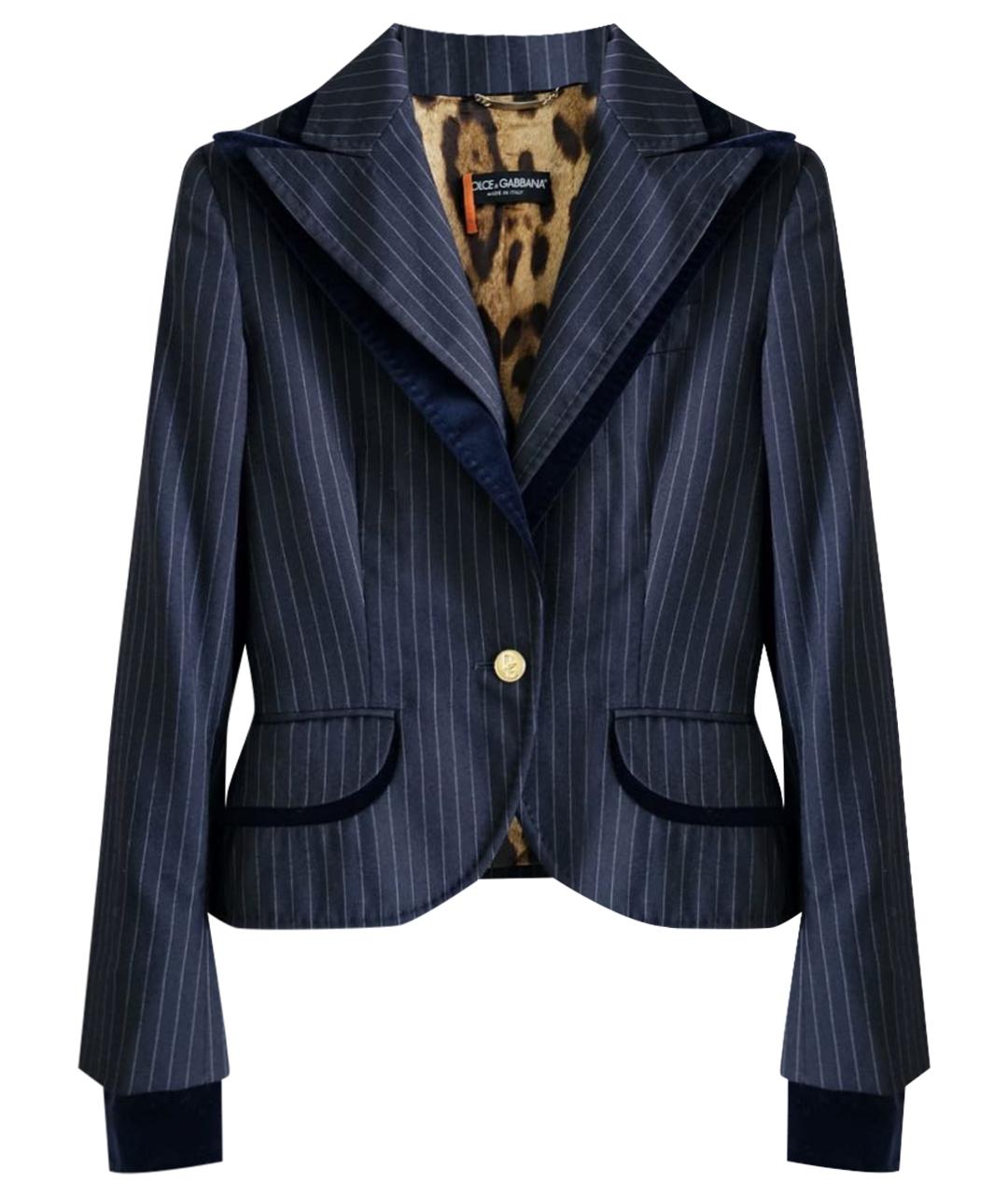 DOLCE&GABBANA Черный жакет/пиджак, фото 1