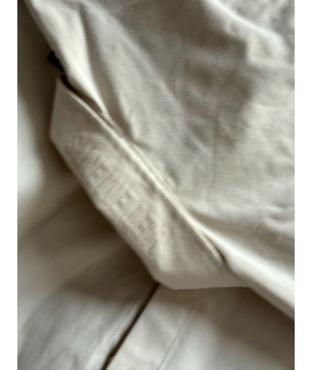 VETEMENTS Бежевая кэжуал рубашка, фото 2