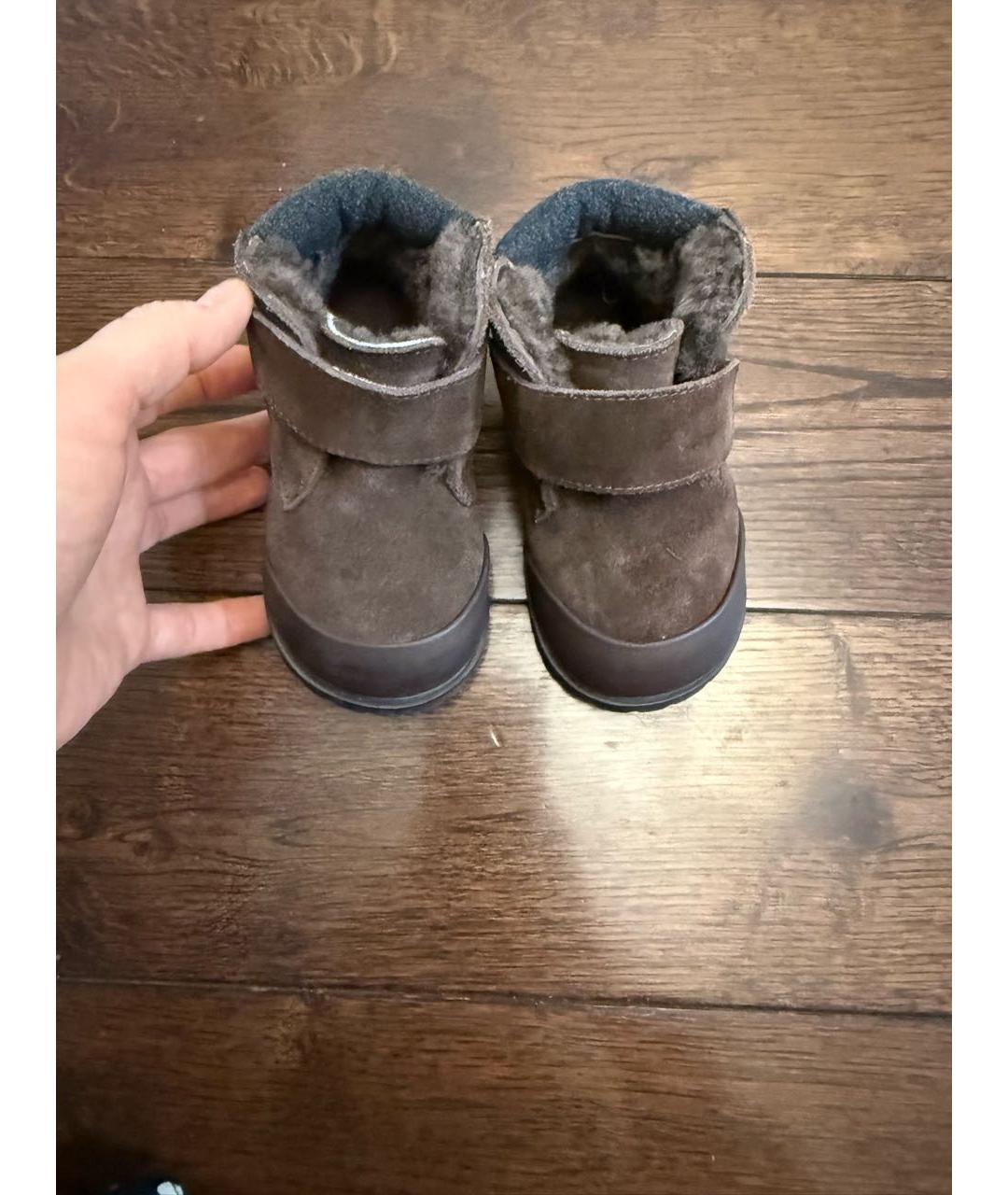 Age Of Innocence Коричневые замшевые ботинки, фото 2