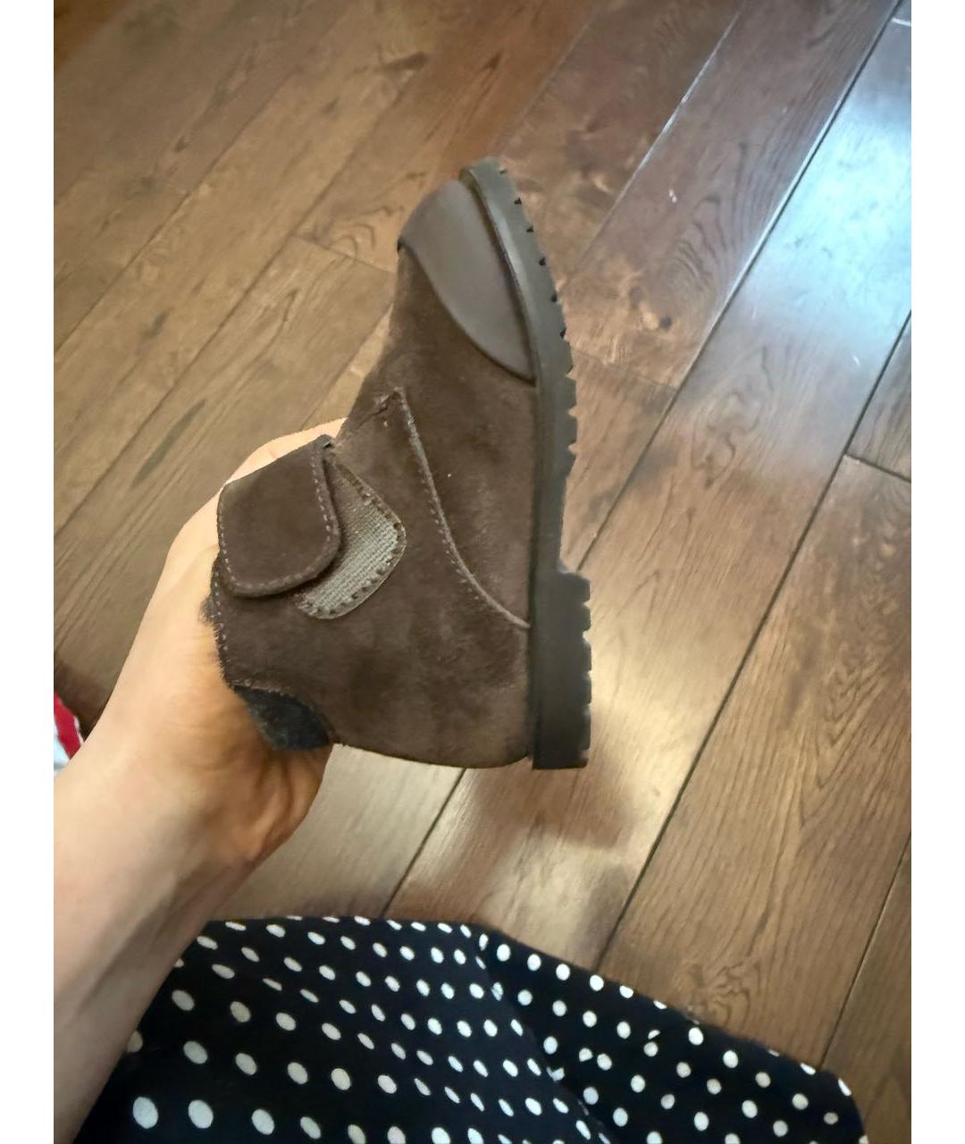 Age Of Innocence Коричневые замшевые ботинки, фото 4