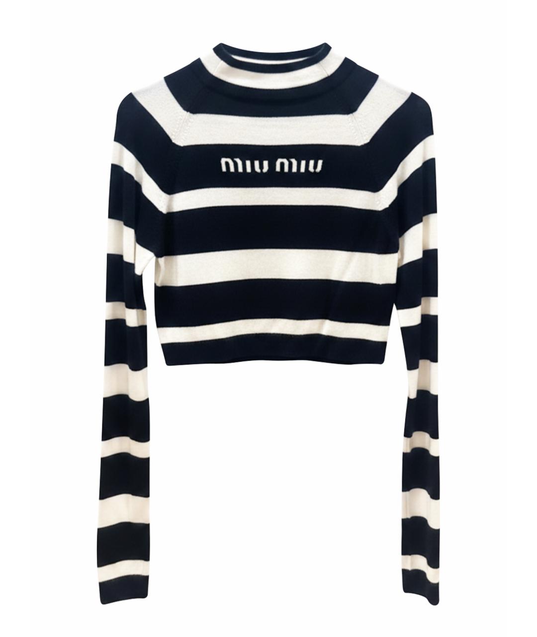 MIU MIU Черный джемпер / свитер, фото 1