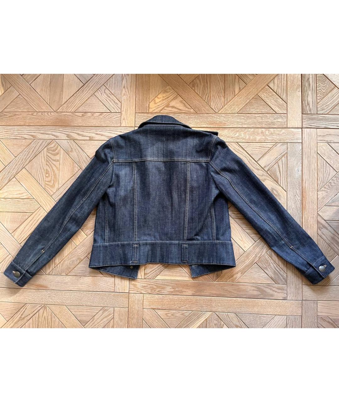 LOUIS VUITTON Синий деним жакет/пиджак, фото 2