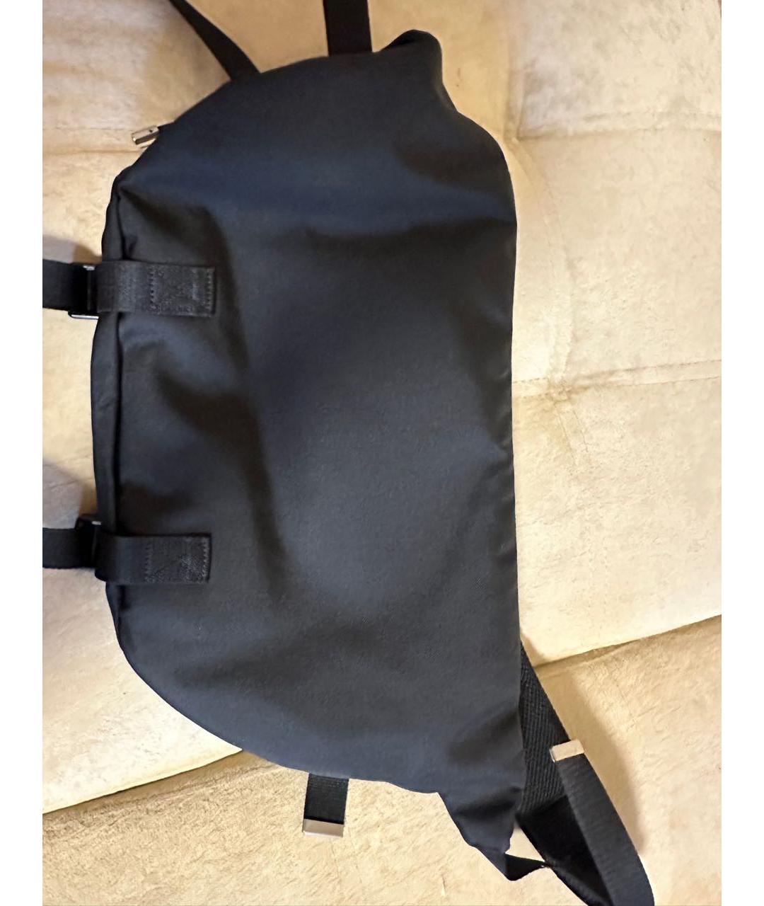 CELINE Черная тканевая сумка через плечо, фото 4