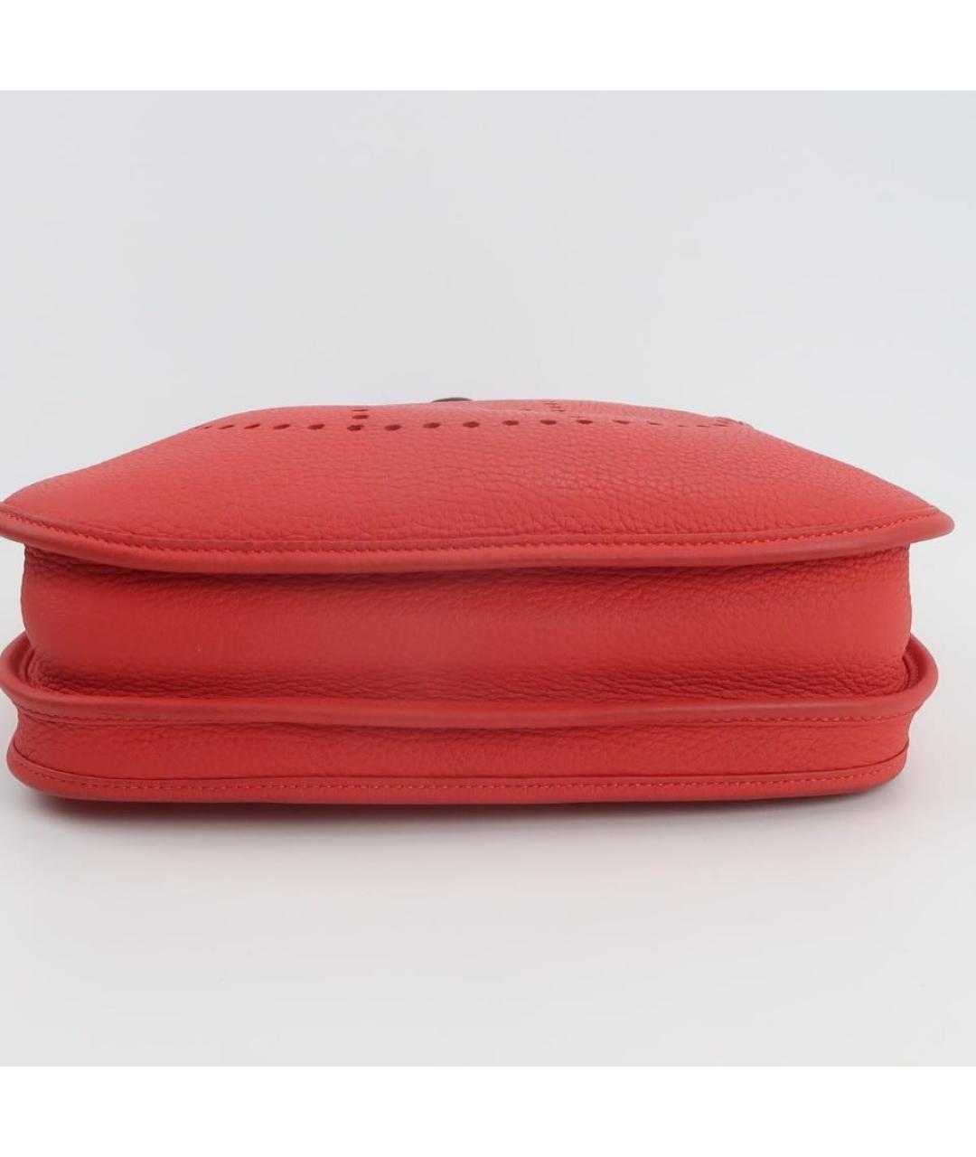 HERMES Розовая кожаная сумка через плечо, фото 7