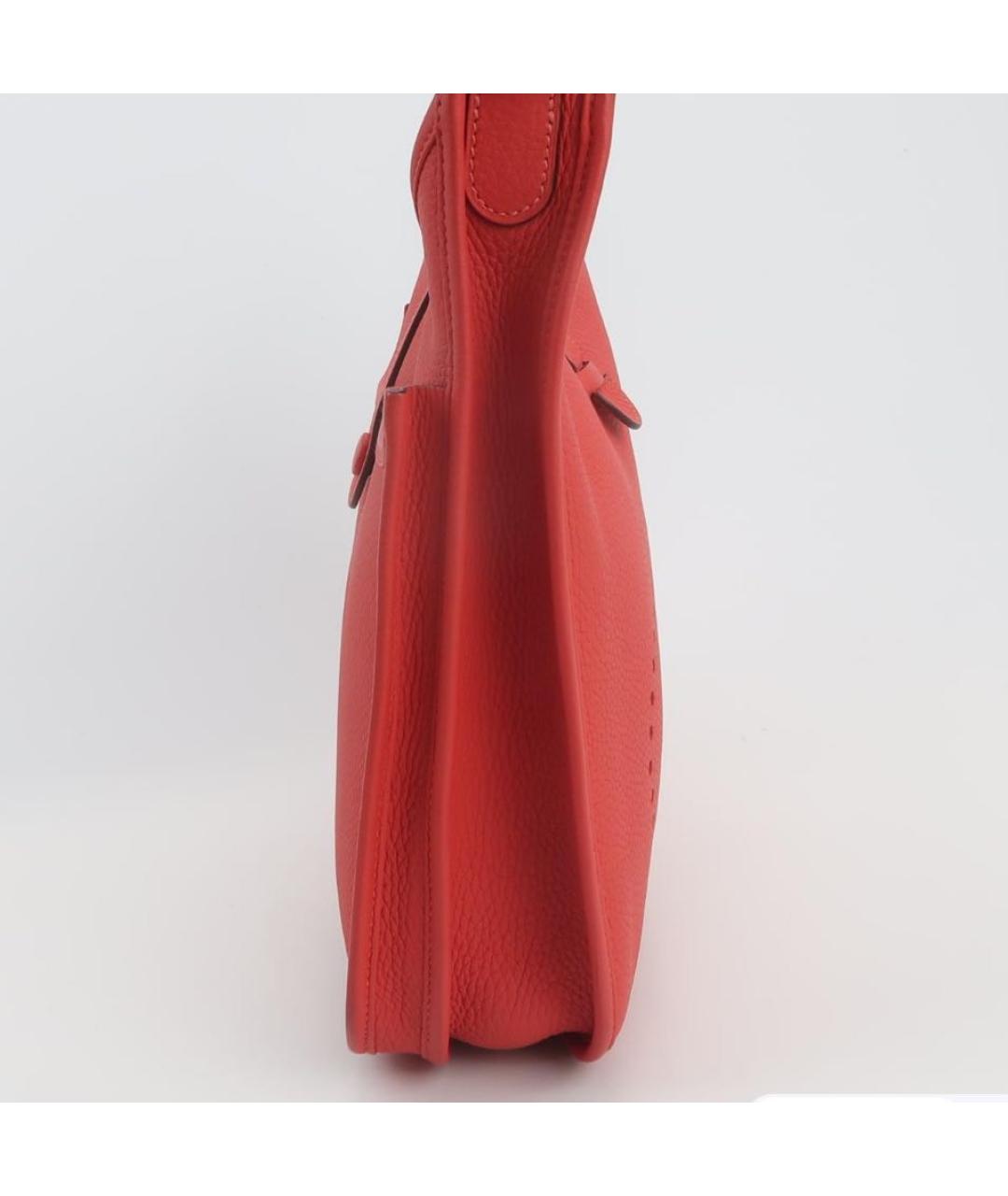 HERMES Розовая кожаная сумка через плечо, фото 5