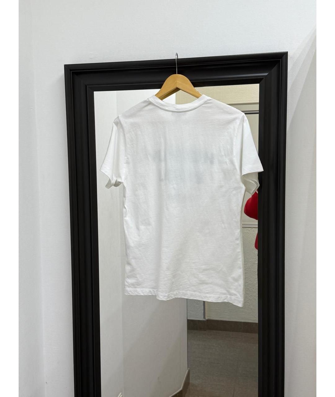 LOUIS VUITTON Белая хлопковая футболка, фото 2