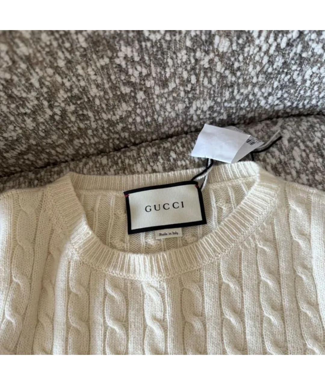 GUCCI Бежевый джемпер / свитер, фото 3