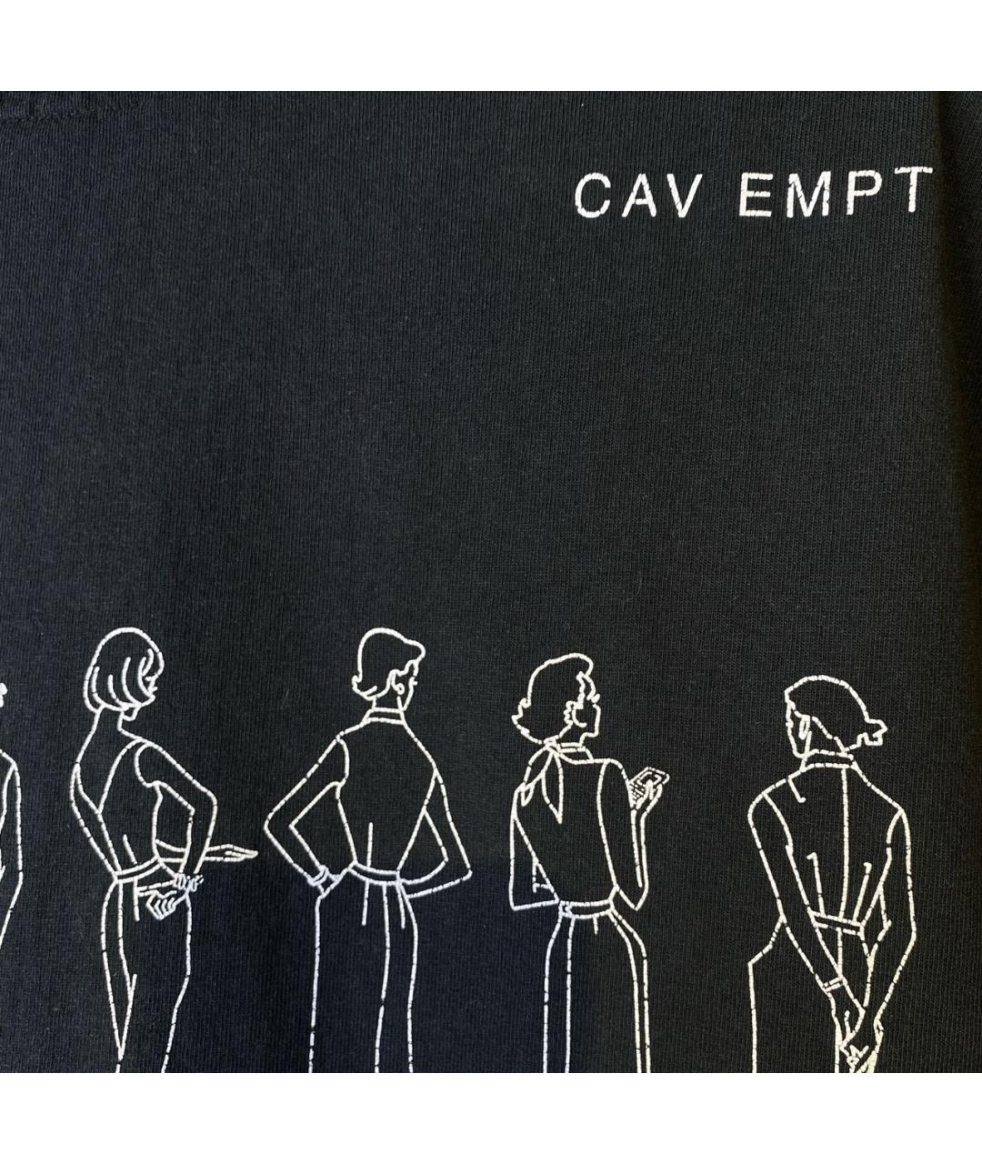 CAV EMPT Черная хлопковая футболка, фото 8