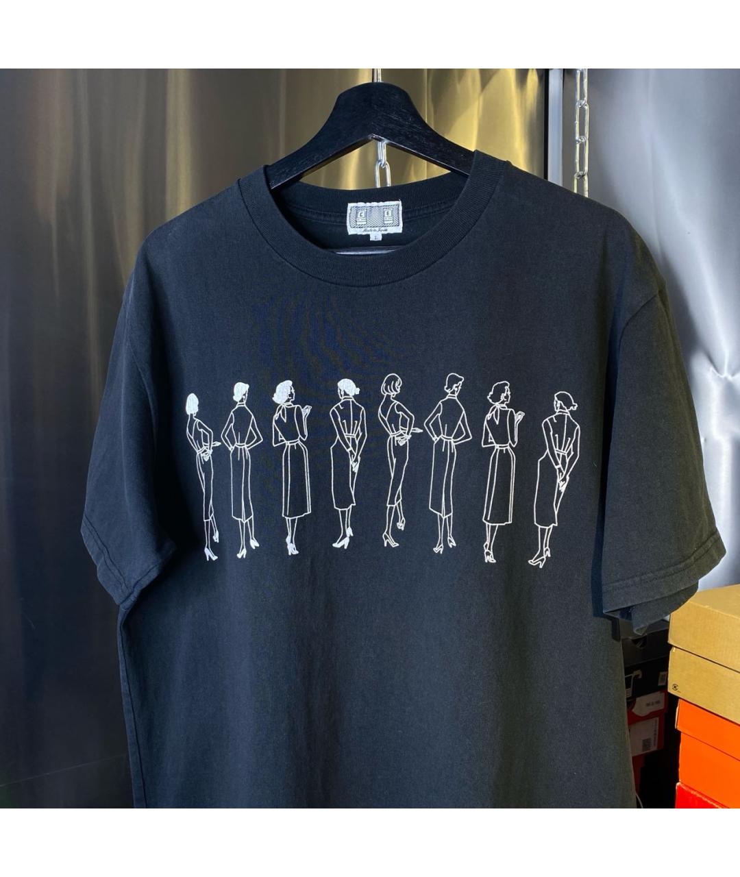 CAV EMPT Черная хлопковая футболка, фото 3