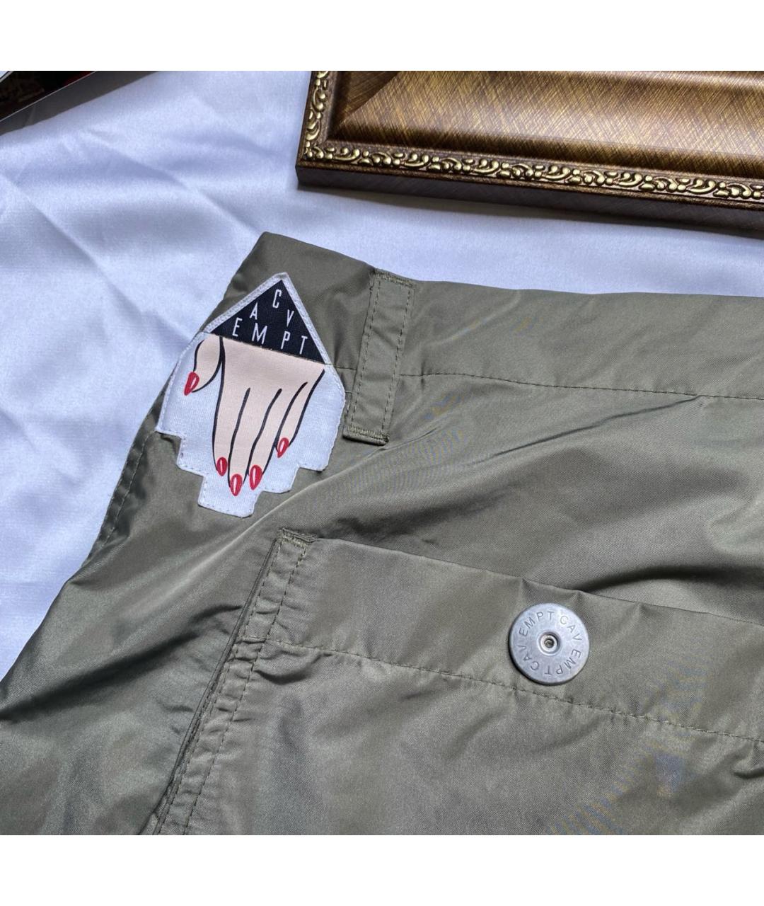 CAV EMPT Хаки полиэстеровые повседневные брюки, фото 4
