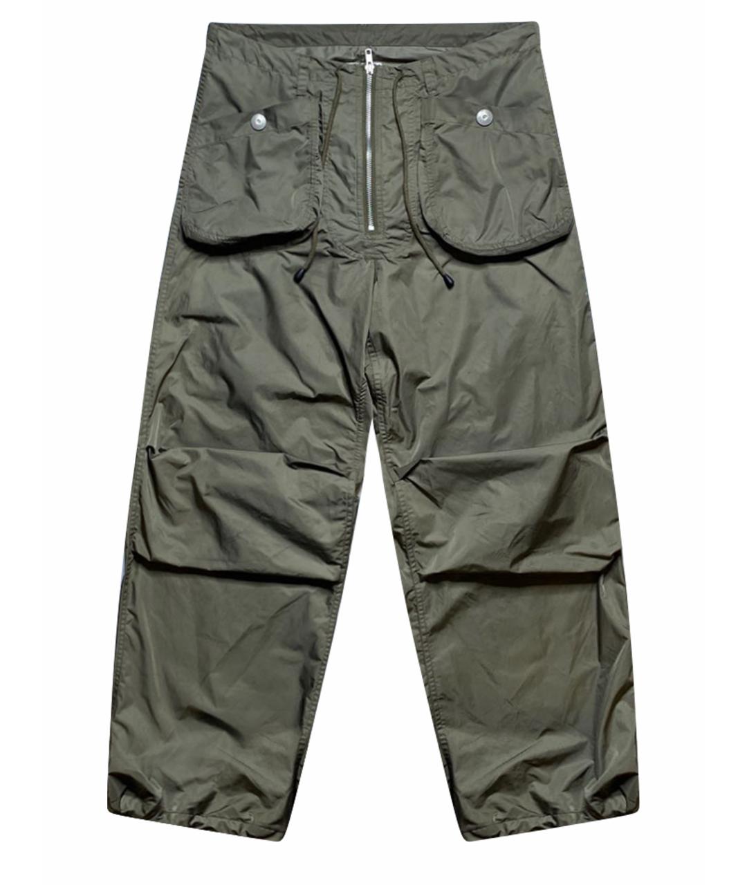 CAV EMPT Хаки полиэстеровые повседневные брюки, фото 1