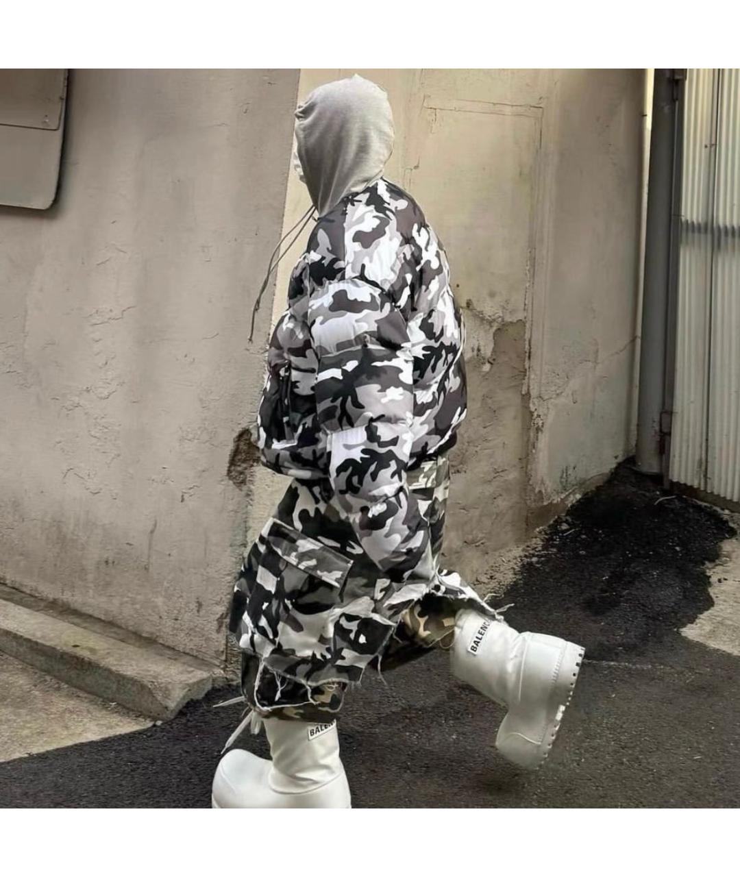 GRAILZ PROJECT G/R Серая хлопковая куртка, фото 8