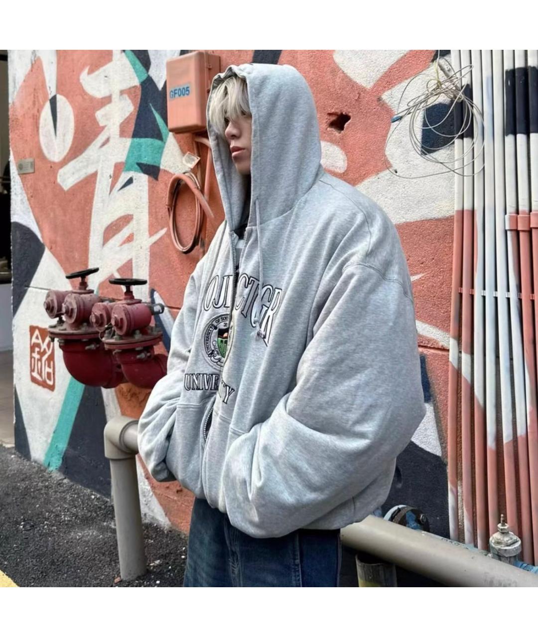 GRAILZ PROJECT G/R Серая хлопковая куртка, фото 7