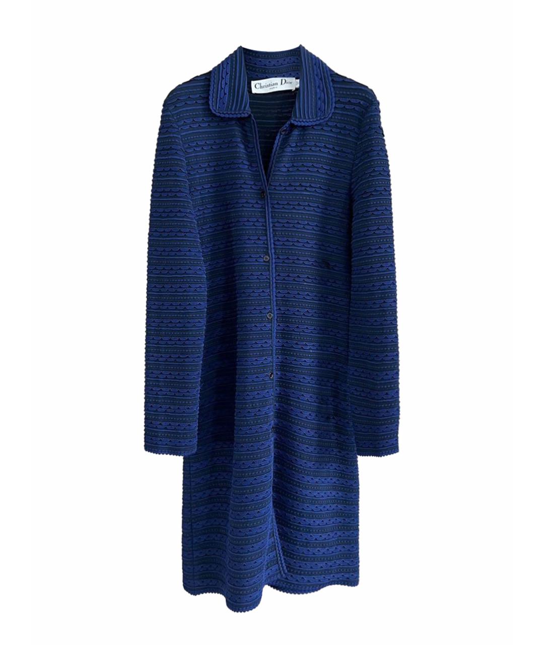 CHRISTIAN DIOR Темно-синий кардиган, фото 1