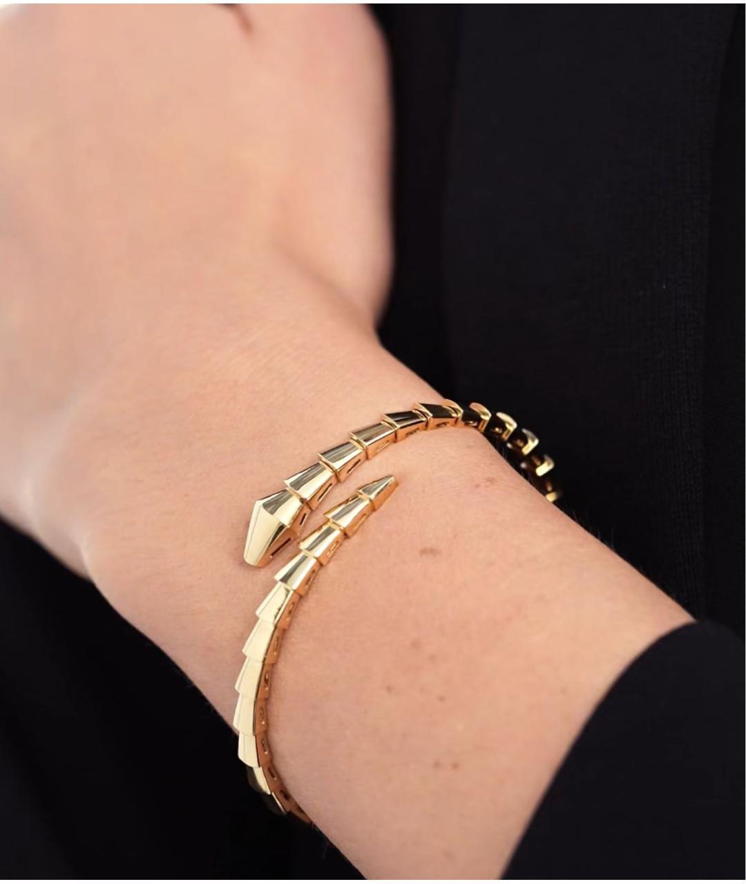 BVLGARI Золотой браслет из желтого золота, фото 5