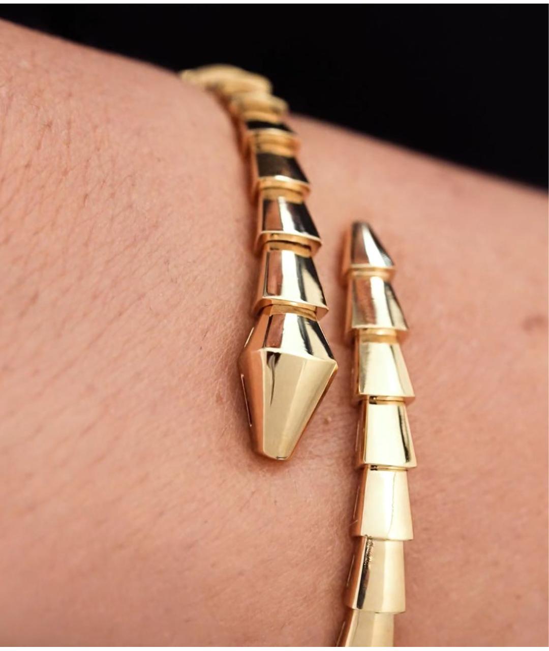 BVLGARI Золотой браслет из желтого золота, фото 7