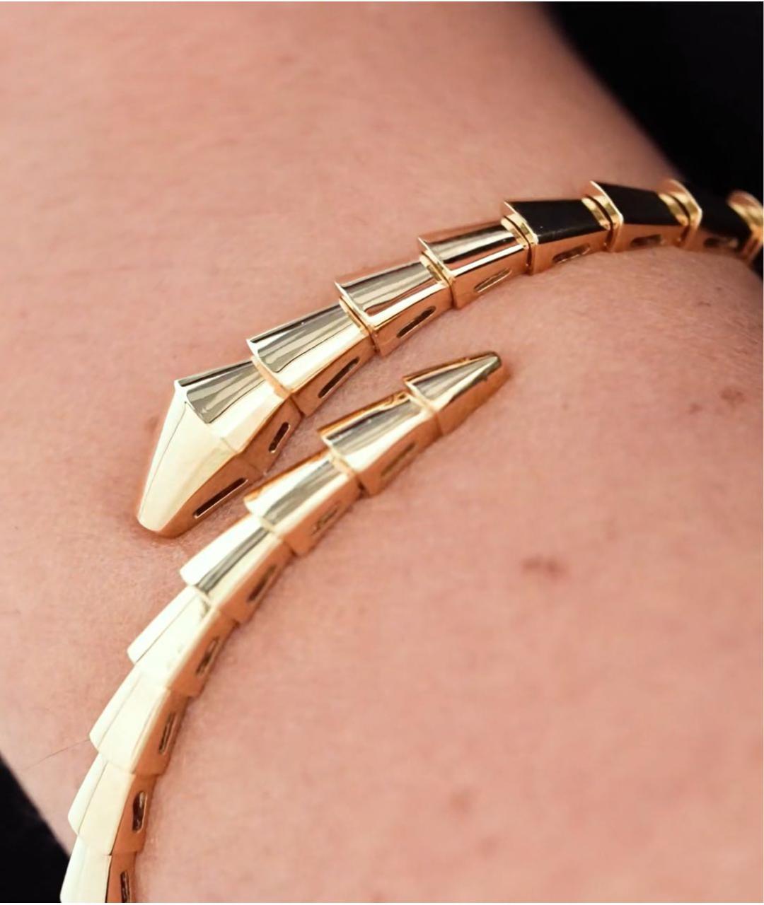 BVLGARI Золотой браслет из желтого золота, фото 6