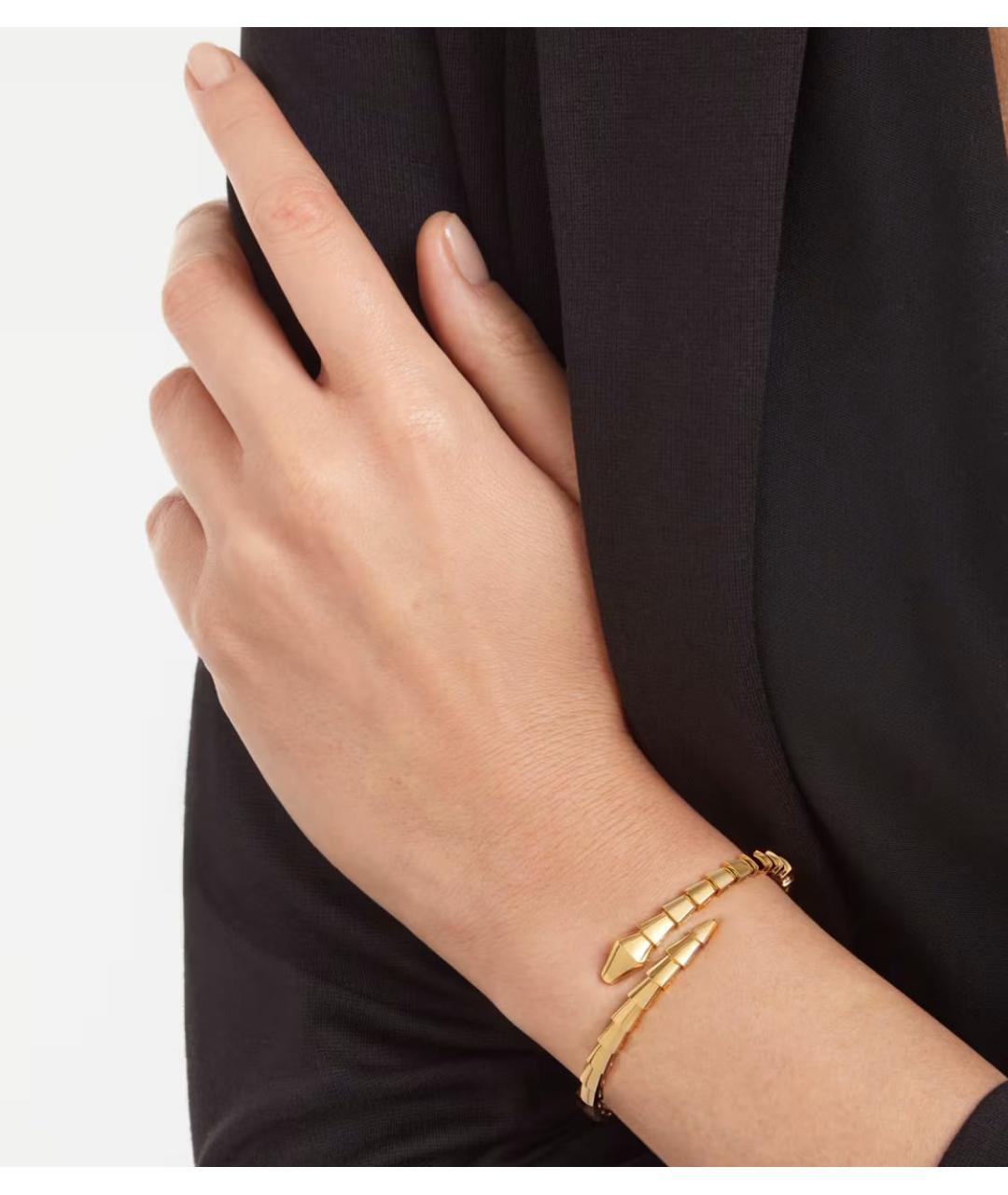 BVLGARI Золотой браслет из желтого золота, фото 3